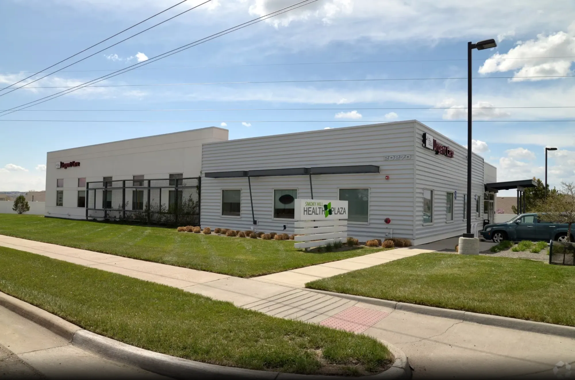 20270 E Smoky Hill Road, Centennial, the Smoky Hill Health Plaza medical office and urgent care building